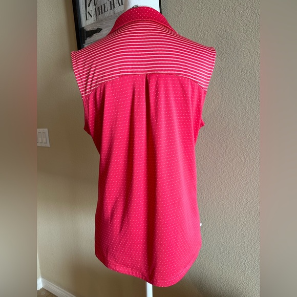 Puma Golf Women’s Dry Cell Top, Striped in the Back, Great Condition - Sz XL - Picture 5 of 10
